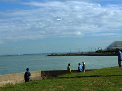 飛行機が見たくて　浮島町公園へ−４　帰り道へ