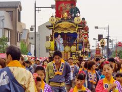 川越まつり-4　喜多町山車と川越氷川神社に ☆俵藤太秀郷の人形は文政期作