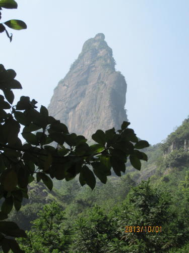 江南の仙居県・神仙居・奇岩景区