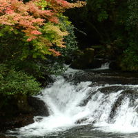 黒川は、まだ紅葉せず。湯めぐり二か所＆和栗スイーツを堪能。