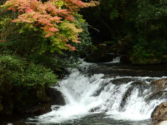 黒川は、まだ紅葉せず。湯めぐり二か所＆和栗スイーツを堪能。