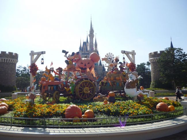 ディズニーランドのハロウィーン楽しんできました。<br /><br />