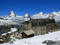 スイスハイキング２０１３・動画（ゴルナグラート展望台　３６０度のパノラマ）