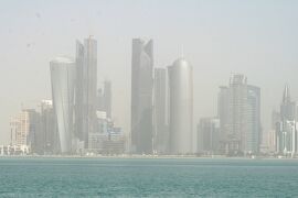 2011冬、シリア等・中東旅行記(7/54)：ドーハ、スークと港散策の後、ドーハ国際空港へ