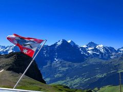 スイスハイキング２０１３・動画（ファウルホルン頂上からの３６０度のパノラマ ）