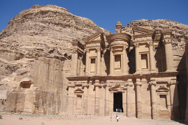 2011冬、シリア等・中東旅行記(41/54)：ペトラ、ペトラ遺跡、アル・デイル（修道院）