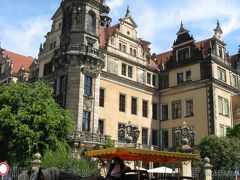 ドイツ東部の魅力満喫（15）―★ドレスデン城、君主の行例、ブリュールのテラス