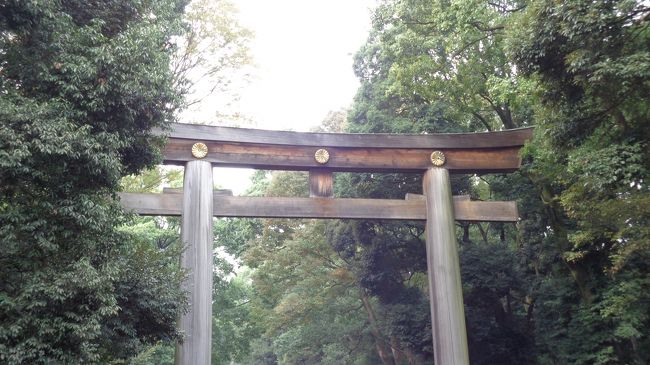 明治神宮で行われた秋の大祭見学と、東郷神社に参拝した記録。