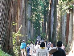 2013.10 義母と巡る初秋の信州⑤…戸隠そばを食べ、パワースポット「戸隠神社」を歩く