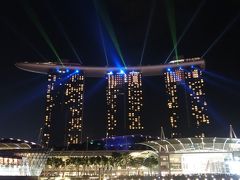 バンコク＆シンガポール出張！仕事も観光も充実＆満足旅☆シンガポール編前半　サンズの光と水のショー「ワンダー・フル」に感激！
