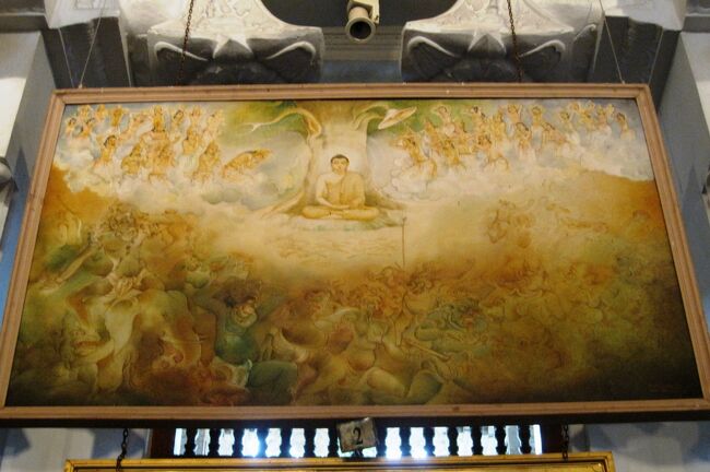 2011夏、スリランカ旅行記(40/46)：補遺1)：キャンディの仏歯寺縁起絵・仏像