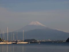 富士を見ながら南下…沼津市内　２０１３.１１．０９