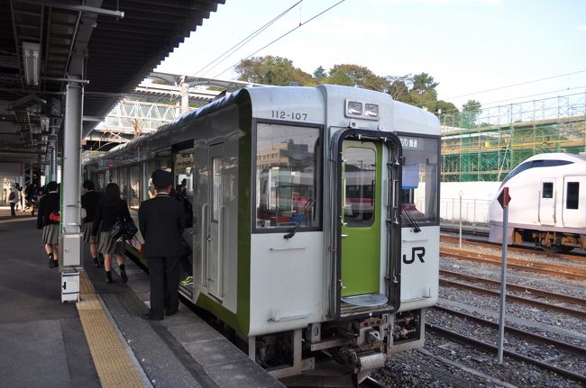 2013年11月南東北・北関東鉄道旅行4（磐越東線）