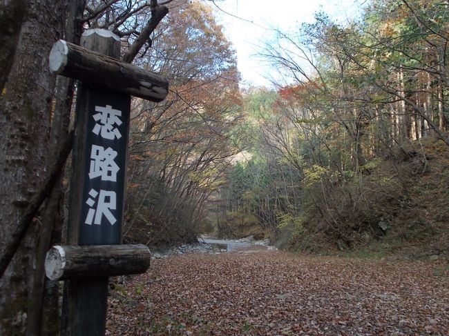 紅葉の鬼怒川温泉から川治温泉ハイキング 紅葉の素晴らしい少しハードな恋路沢ハイキングコース 鬼怒川温泉 栃木県 の旅行記 ブログ By アライグマの湯さん フォートラベル