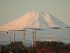 ふじみ野市より久しぶりに素晴らしい富士山が見られた