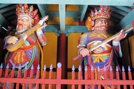 2011秋、韓国旅行記24(5/35)：大邱、八公山(パルゴンサン）自然公園、四天王像