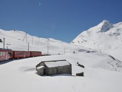 2012年イタリア・スイス旅行記　第46回　ベルニナ線探訪3　アルプ・グリュムから白銀のディアボレッツァへ