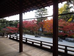 2013年　京都の紅葉　山科の毘沙門堂と今年が最後の公開になりそうな相国寺開山堂の紅葉