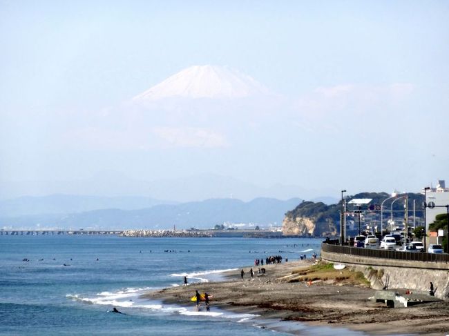 今年2回目の湯河原への自転車旅．1日目は自宅から湯河原へ，2日目はその折り返し．好天，生しらす，富士山，，，今回も最高の自転車旅！