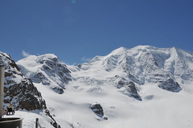 2012年イタリア・スイス旅行記　第47回　ベルニナ線探訪4　ディアボレッツァ展望台に登る