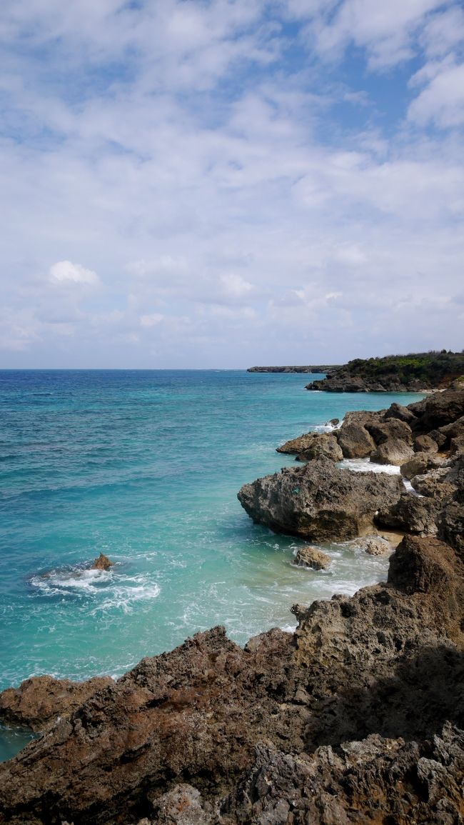 2013.10沖縄出張旅行2-佐敷のフッチャー石，久高島フェリー，久高島サイクリング