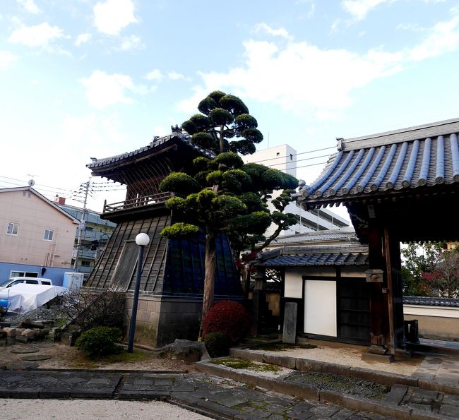 【国内133】2013.11久留米とんぼがえり1-萃香園ホテル，寺町散歩1：心光寺から浄顕寺