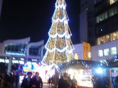 新梅田シティ　　クリスマスイルミネーション世界最大級のクリスマスツリー【ドイツクリスマスマーケット大阪２０１３】