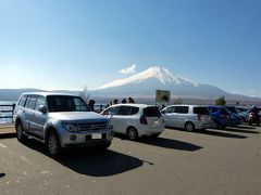 １１．富士五湖の紅葉を楽しむ山中湖マウント富士１泊　山中湖 白鳥などの水鳥　パノラマ台