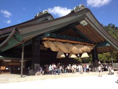 日帰りで行ってきました！！大遷宮の出雲大社。