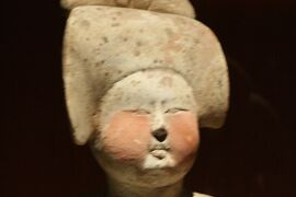 2012春、中国旅行記22(47/50：補遺1)：上海博物館(3/4)：土器、仏像、仰韶文化、良渚文化、龍山文化