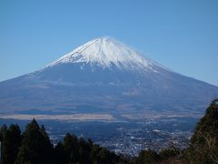 乙女峠をとおって仙石原へ。富士山が良く見えました。