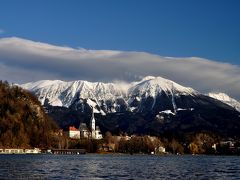 ２０１３年冬、クロアチア・スロベニアの旅・・①ブレッド湖とポストイナ鍾乳洞見学