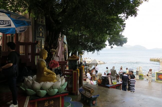 2013夏、中国旅行記23(2/22)：7月20日(1)：香港、朝食のレストラン、レパルス・ベイ、天后廟