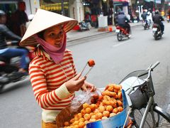 ハノイ旧市街36ストリート 食べ歩き 時々ランニング