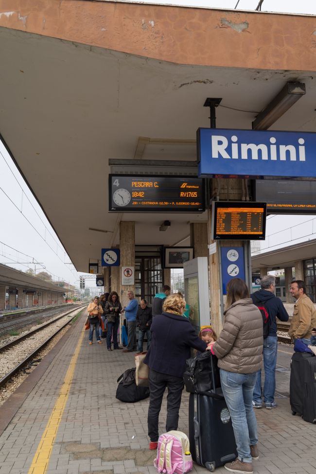 【イタリアと周辺5カ国を巡る鉄道＆クルーズ旅】周辺の観光地への拠点として滞在したリミニ