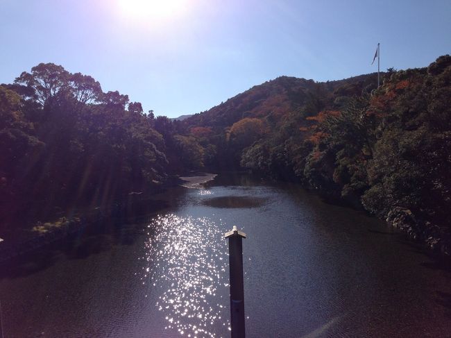 式年遷宮って事で、初めて伊勢神宮に行って来ました！！<br />しかも広島県からバスで！！<br />更に日帰りで！！<br />往復12時間程バスに乗りました、、、