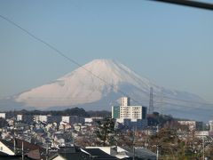 横浜から富士山　2013年12月21日