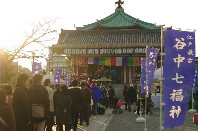 2014年元日、江戸最古の七福神と言われる谷中七福神を巡って来ました。