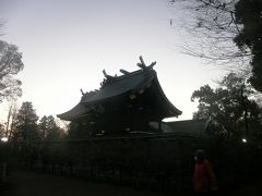 2014早朝ウォーキングで鷲宮神社の初詣　