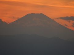 池袋サンシャイン６０展望台からの影富士