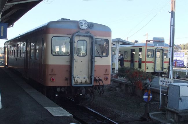 ２０１４年の最初の旅行記です。<br />ひたちなか海浜鉄道に乗って那珂湊の町を観光してきました。