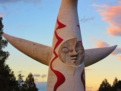 万博公園-1　太陽の広場・月の世界も　懐旧の散歩　☆太陽の塔は悠然と