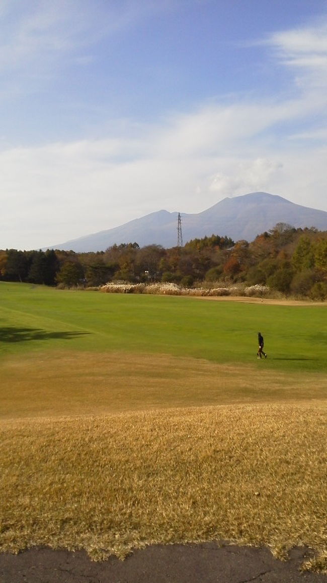 初軽井沢最高！天気も良く初秋でしたが気持ちの良い最高のゴルフコースでした。<br />軽井沢７２ゴルフ。