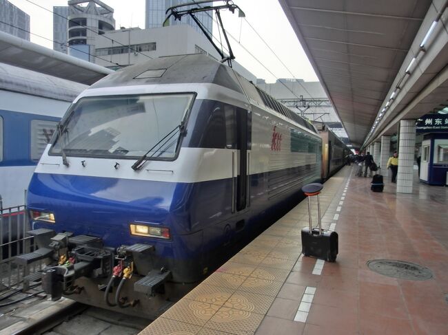 年末年始は長い休暇とれたので、久しぶりに香港・マカオに行きました。そして珠海から・広州・深圳・香港までは鉄道の旅です。<br /><br />今日は4トラで知り合ったしどにぃさんと沙田(シャティン)競馬場で元旦競馬観戦です。しどにぃさんと自分のスケジュールと方向が逆でしたので今日1日しかお供する事は出来ませんでしたが、広州の美味しい食事どころなどを教えていただきとても楽しい1日をすごせました。<br />ありがとうございました!<br /><br />乗り鉄の旅も忘れておりません!今日は広州まで戻るので香港から広州東までは九広鉄路のKtt(九廣通)Premium Class(特等車)に乗車します。<br /><br />今回旅行の世界遺産<br />「マカオ歴史市街地区」<br />セント・ポール大聖堂や媽閣廟(まこうみゅう)などマカオの歴史22カ所の建築物と8つの広場が、2005年にマカオ歴史地区として世界遺産に登録されました。<br /><br />日程<br />12月28日(土)<br />福岡10時20分発 JL7057便 香港14:55分着<br /><br />12月29日(日) 香港9:15分発 マカオ10:30分着<br /><br />12月30日(月) マカオ1日観光<br /><br />12月31日(火) マカオ→珠海<br /> 珠海10:00分発 D7624次 広州南12:03分着<br /> 広州南14:20分発 G6231次 深圳北15:00分着<br />深圳北→羅湖(地下鉄4号線を会展中心駅で地下鉄1号線に乗換)<br /><br />1月1日(水) <br />羅湖→沙田競馬場<br />香港国際カップ 競馬観戦<br />沙田競馬場→香港<br />香港(ホンハム)18:44分発 T816 広州東20:43分着<br /><br />1月2日(木)<br />広州東15:38分発 T825 香港(ホンハム)17:38分着<br /><br />1月3日(金) 香港1日観光<br /><br />1月4日(土)<br />香港15:15分発 JL7058便 福岡20:55分着