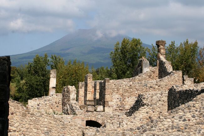 2013秋、イタリア旅行記2(11/53)：9月26日(7)：ポンペイ(7)：ポンペイ遺跡、昼食後にアマルフィ海岸へ