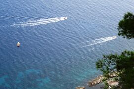 2013秋、イタリア旅行記2(18/53)：9月27日(3)：カプリ島(2)：アナカプリ地区へ、丘の上からの光景
