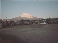 御殿場から見た富士山。