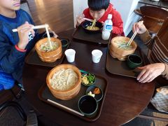 ０６．年末年始の九州旅行　讃岐うどん般若林 羽田空港店の朝食