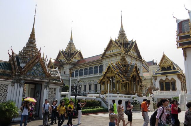 2013冬、タイ王国旅行記2(11/34)：2月4日(10)：バンコク、王宮からワット・ポー(涅槃寺)へ、ランの花