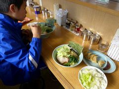 らーめん処 じぇんとる麺の昼食